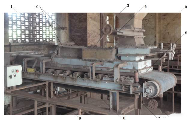 半封閉式定量皮帶秤及其應用