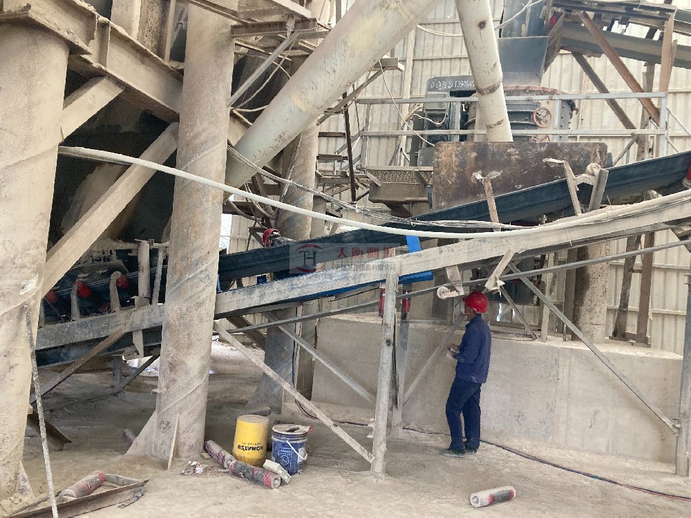 張家界砂石料皮帶秤項目