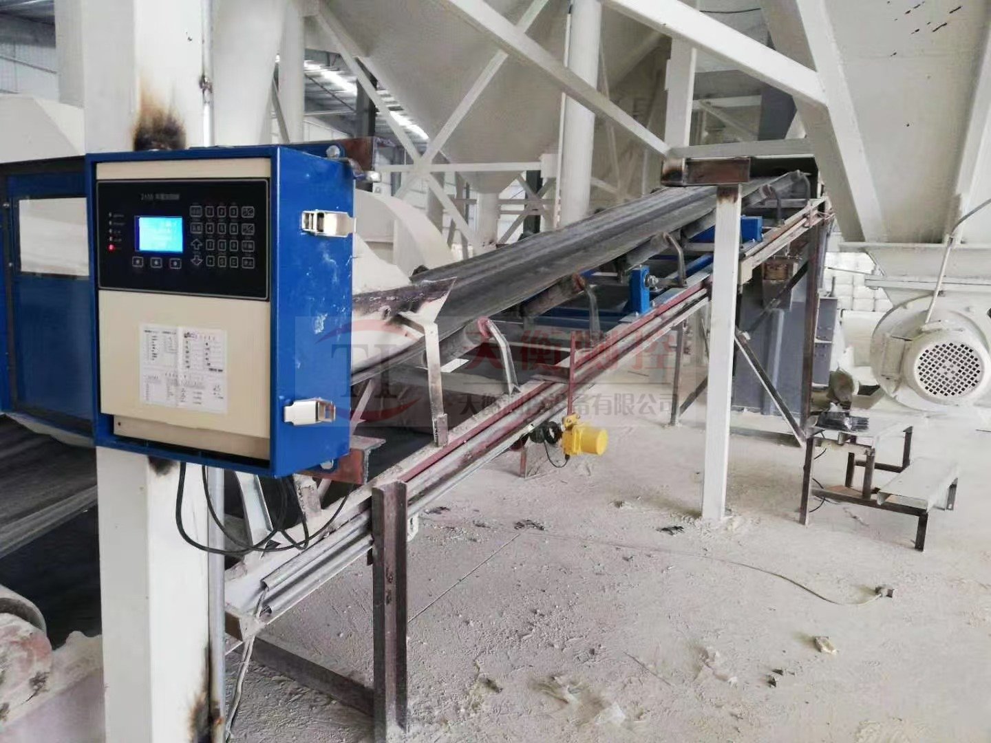 張家界砂石料皮帶秤項目