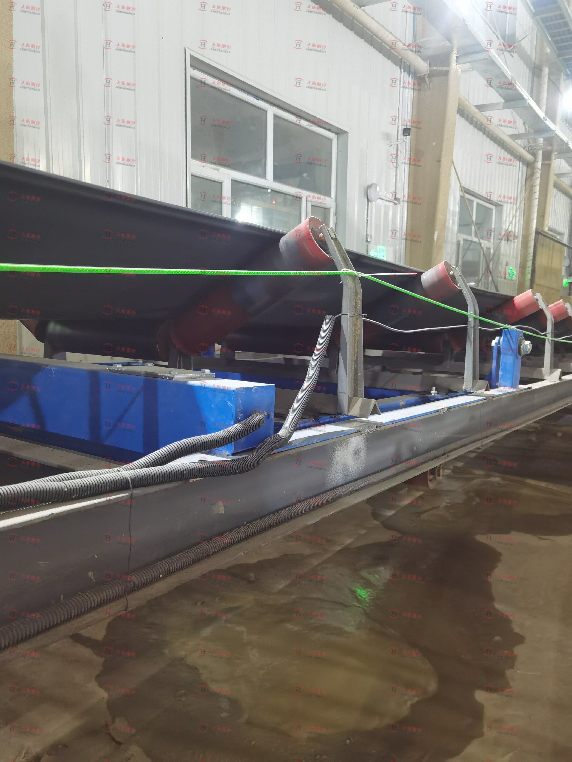 新疆阿勒泰皮帶秤現場